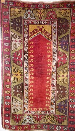 Prayer Rug Western Turkey XIX cent.120x80