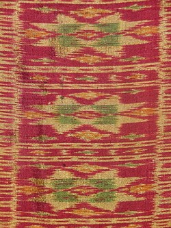 Silk shawl Kambodschia XX century